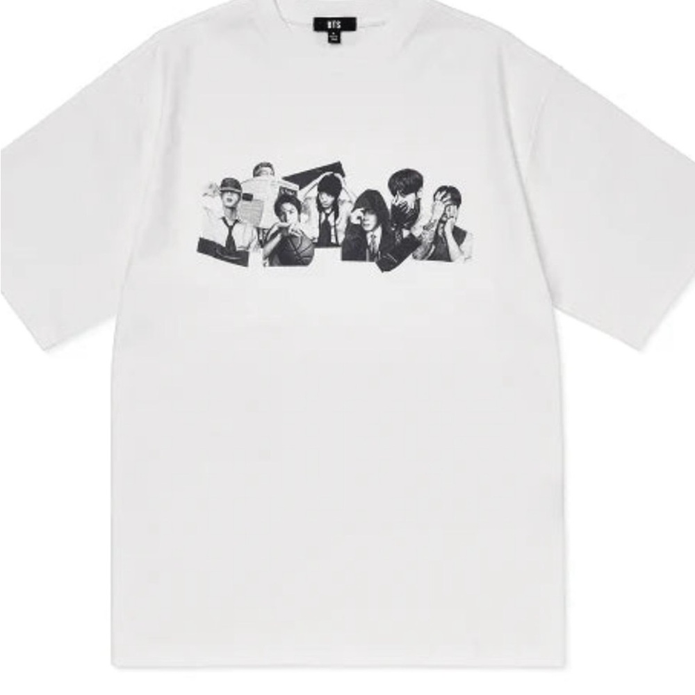 BTS Arirang Merch | OT7 S/S Faceless tee